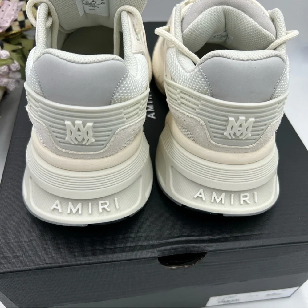 Men’s Gucci Amiri leather/mesh sneakers size 11